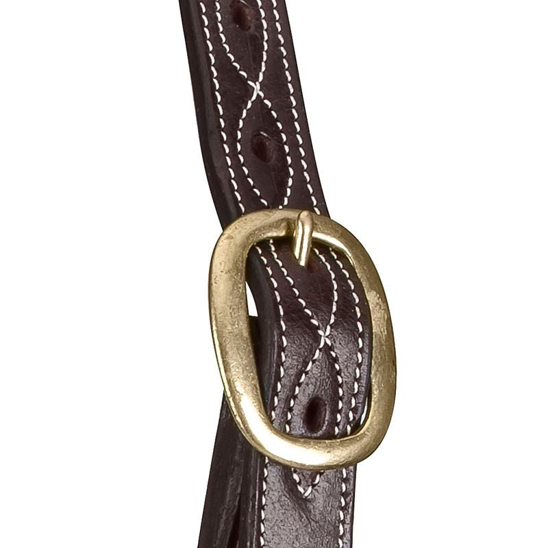 Gatsby Classic Triple Stitch Leather Halter - Image 2