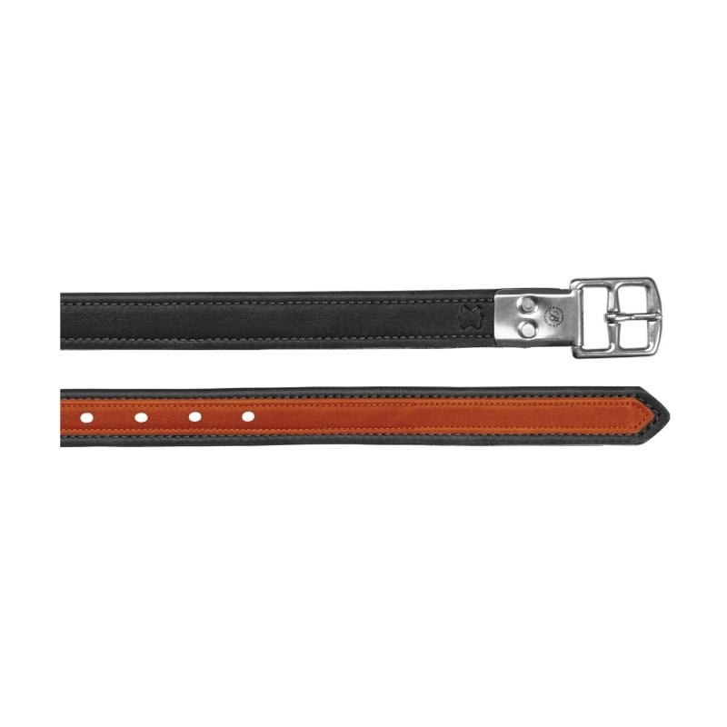 Bates Victrix Black Stirrup Leathers - Image 5