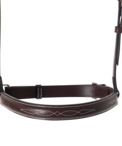 Huntley Equestrian Fancy Stitched Crank Noseband