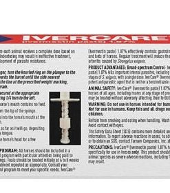 Alternative view of IverCare 1.87% Ivermectin Paste Wormer