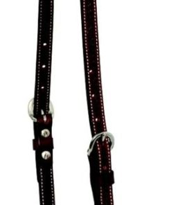 Cowboy Tack 5/8in Stamp Single Ear Headstall