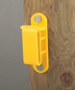 Dare Prod Wooden Post Tape Insulators 25Pk White
