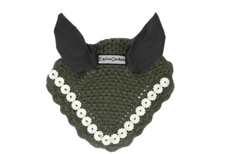 Equine Couture Floral Fly Bonnet - Image 5