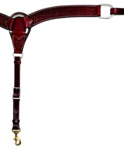 Alternative view of Cowboy Tack 2in Spider Stamp Breast Collar