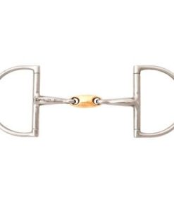 Alternative view of JP Korsteel Copper Link Hunter D-Ring Snaffle