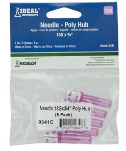 Ideal Polypropylene Hub Needle Pack