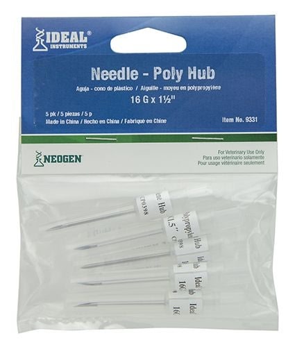Ideal Polypropylene Hub Needle Pack - Image 3