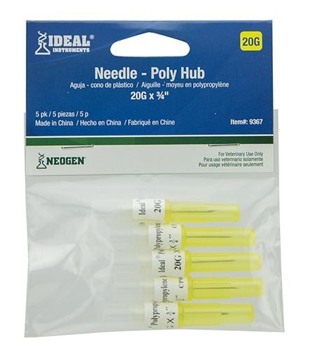 Ideal Polypropylene Hub Needle Pack - Image 5