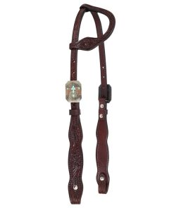 Circle Y Great Oak One Ear Headstall