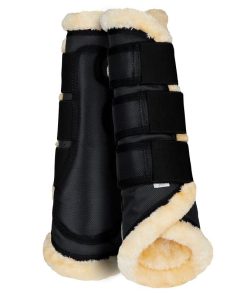 Horze Brushing Boots With Faux Fur