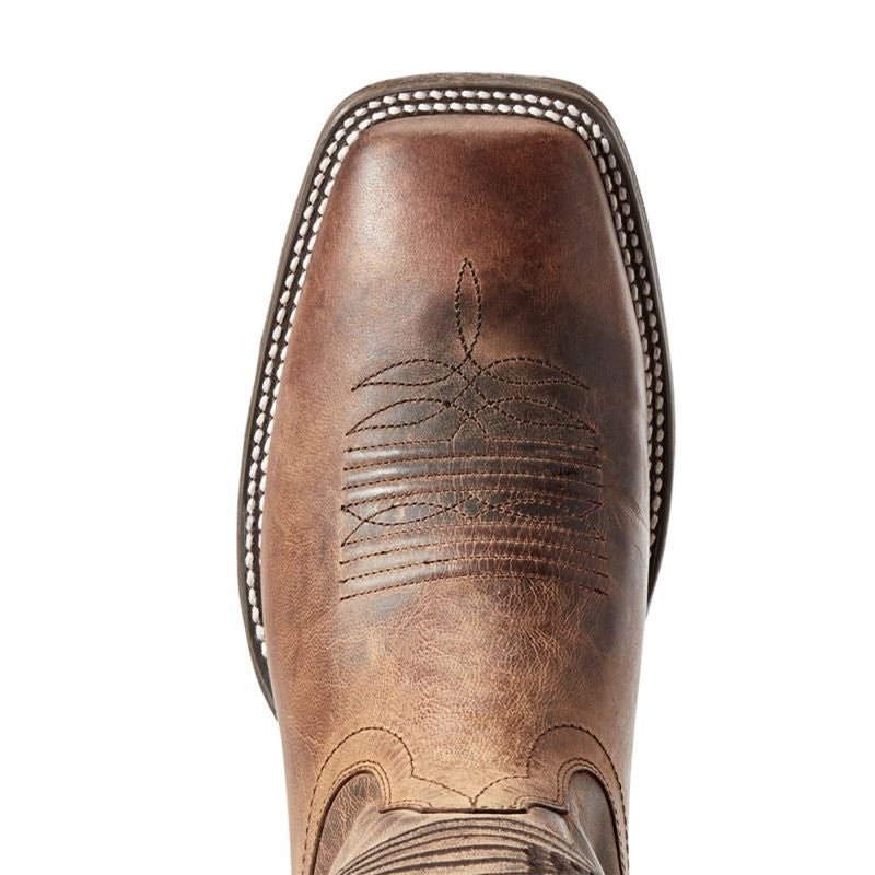 Ariat Mens Circuit Patriot Sq Toe Tan Boots - Image 5