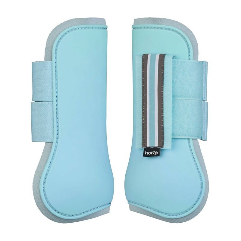 Horze Adepto Tendon Boots Cob Coral Gold - Image 5