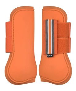 Horze Adepto Tendon Boots Cob Coral Gold