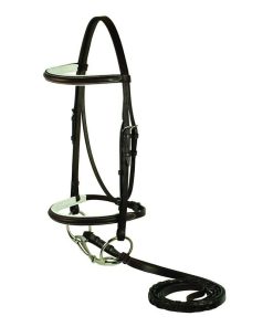 Gatsby Plain Raised Padded Bridle