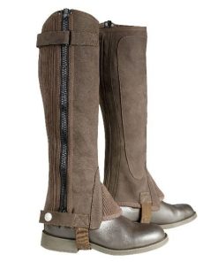 HorZe Amara Chaps With Rib MD Wide Black