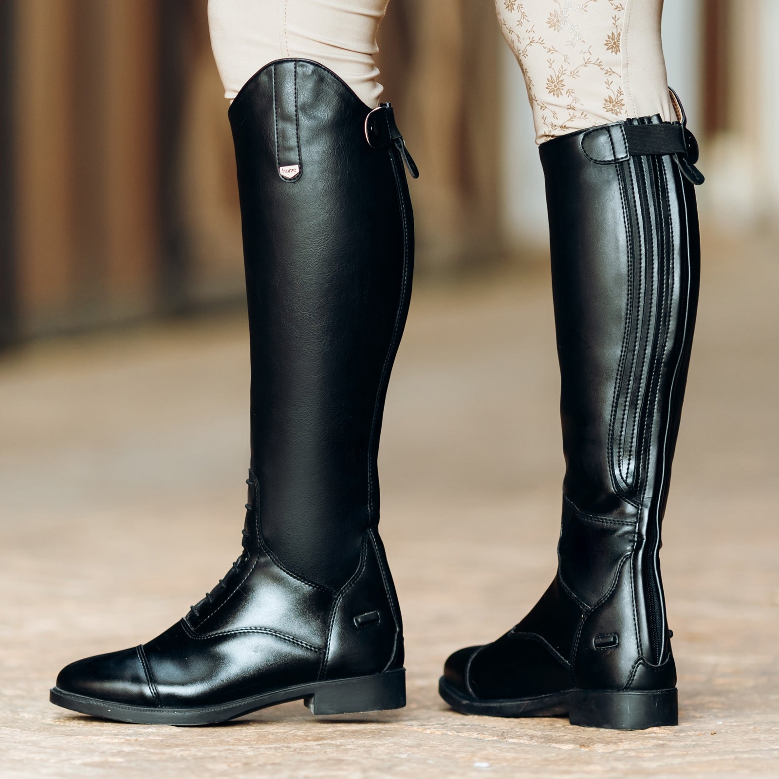 Horze Ladies Rover Tall Field Boots - Image 3