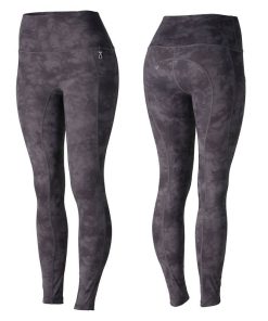 Horze Ladies Karen Tie-Dye Highwaist Tights 28 Dar