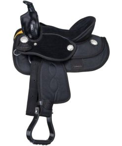 Eclipse by Tough1 Synthetic Barrel Saddle
