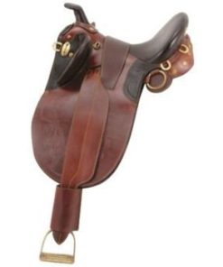 Alternative view of Australian Outrider Stock Saddle with Horn