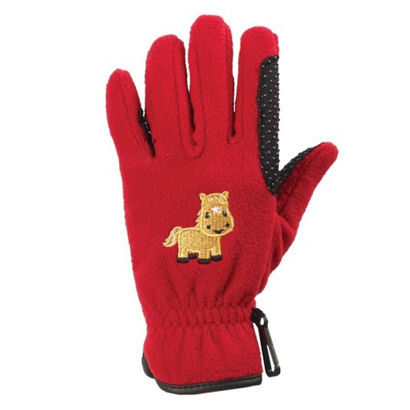 Equi-Star Kids Pony Fleece Gloves - Image 5