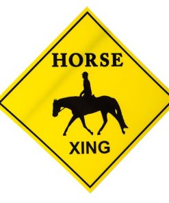 Gatsby Horse Crossing Sign
