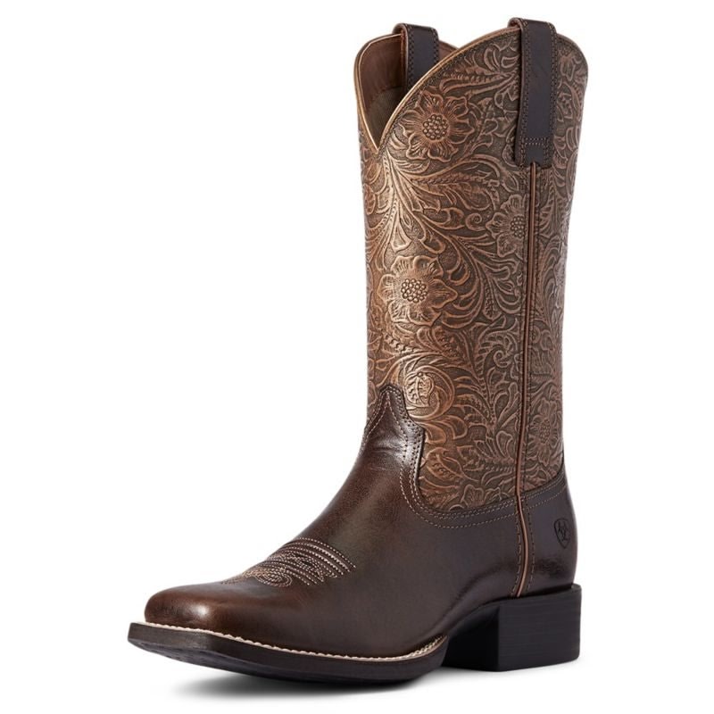 Ariat Ladies Round Up Vintage Boots - Image 2