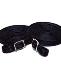 Fabtron Doubled Nylon Split Reins 7FT Red