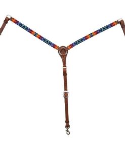 Circle Y Infinity Wrap Beaded Breast Collar Horse