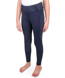 Equistar Kids Silicone Patch Tights