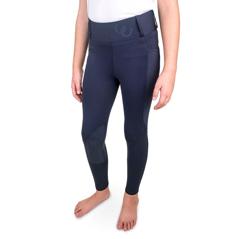 Equistar Kids Silicone Patch Tights - Image 3