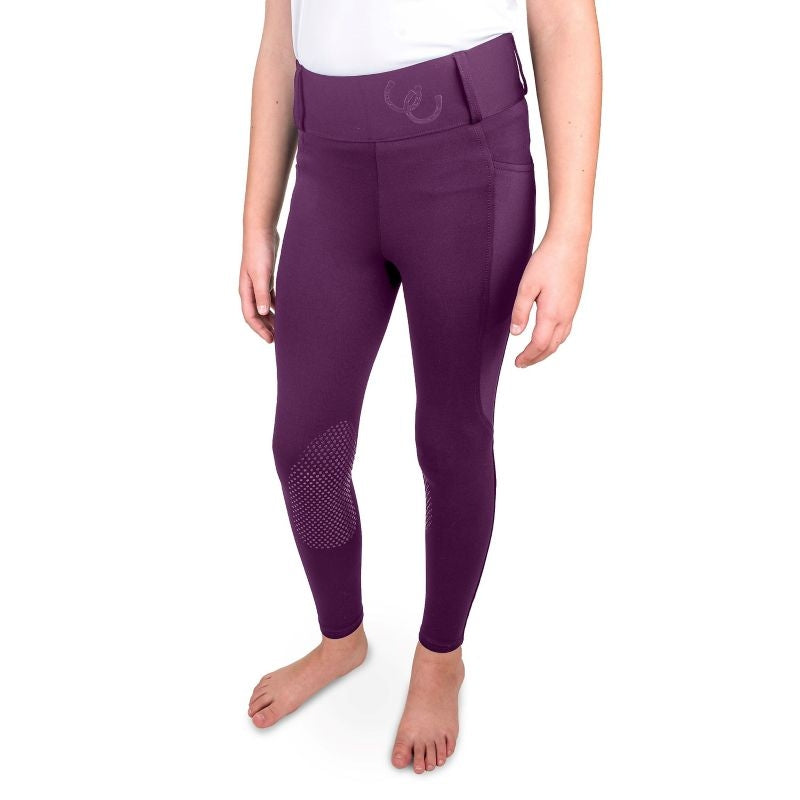 Equistar Kids Silicone Patch Tights - Image 5