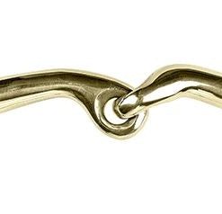 Alternative view of Demi Anky Curved Loose Ring Snaffle
