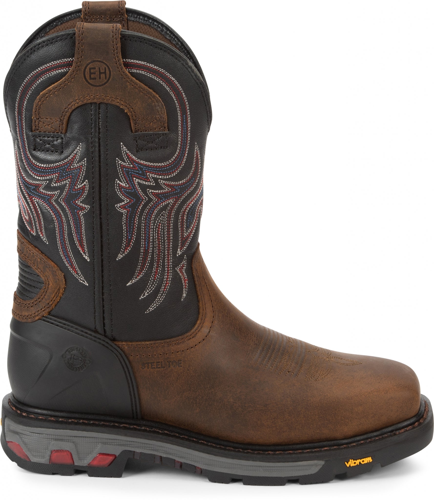 Justin Mens Tanker 11" Steel Toe Boots - Image 3