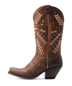 Alternative view of Ariat Ladies Americana Sq Toe Boots