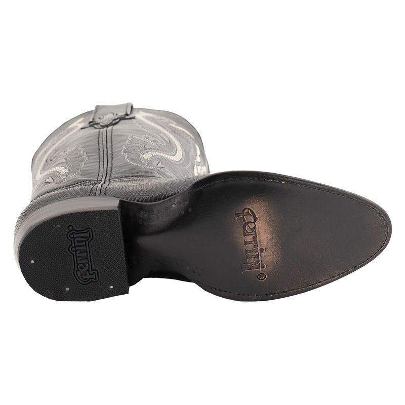 Ferrini Mens Teju Lizard Rnd Toe Boots - Image 6