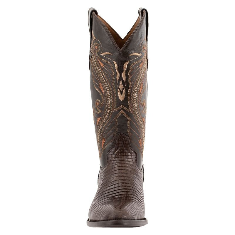 Ferrini Mens Teju Lizard Rnd Toe Boots - Image 8