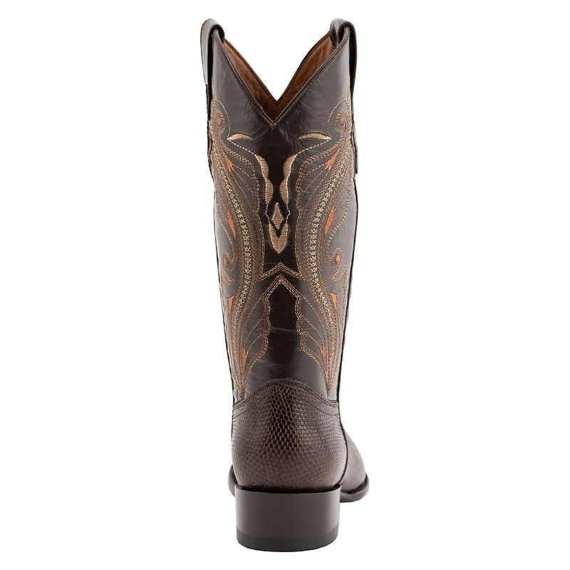 Ferrini Mens Teju Lizard Rnd Toe Boots - Image 9