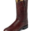 Justin Mens Roper Deerlite Dark Brown Boots