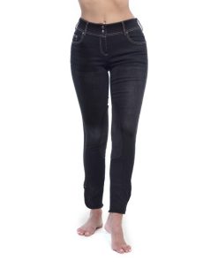 Goode Rider Equestrian Black Denim K/P Jean