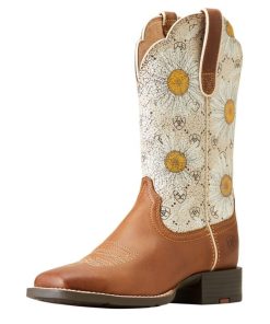 Alternative view of Ariat Ladies Round Up Sq Toe Boots