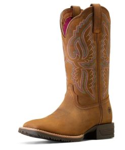 Alternative view of Ariat Ladies Hybrid Ranchwork SqToe Boots
