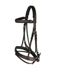 Alternative view of Horze Venice Soft Padded Bridle with Reins