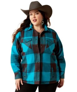 Alternative view of Ariat Ladies Plaid Shirt Jacket
