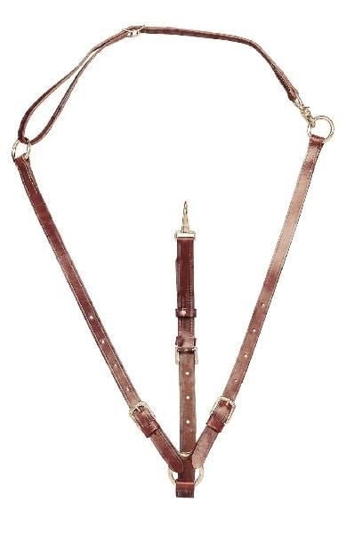 Adjust Training Martingale Neck Strap/Nickel Brn - Image 2