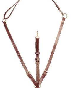 Adjust Training Martingale Neck Strap/Nickel Brn