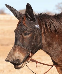 Cashel Quiet Ride Extended Nose Mule Mask with Ears