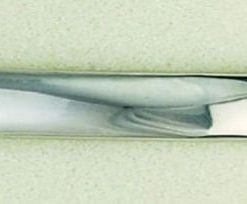 Centaur Stainless Steel Pow Flat Side SpurBk/Wh