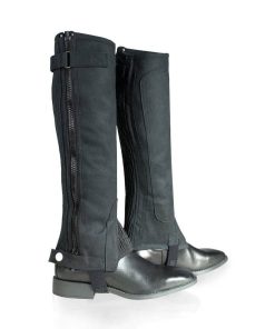 Alternative view of HorZe Amara Chaps With Rib Jr LG Black