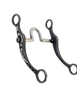 Aged Steel Hi-Port Bit With Floral Trim Bit