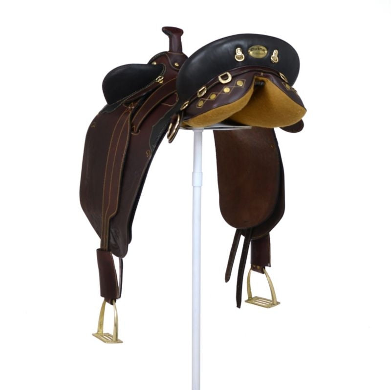 AOC Stockman Bush Rider Saddle w.Horn Wide Tree - Image 7